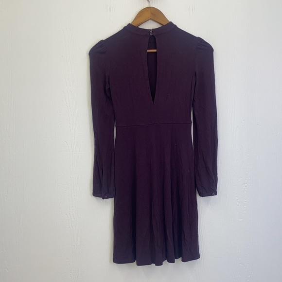 American Eagle - Soft and Sexy Soft Deep Plum Midi Dress Size XXS - Picture 11 of 15